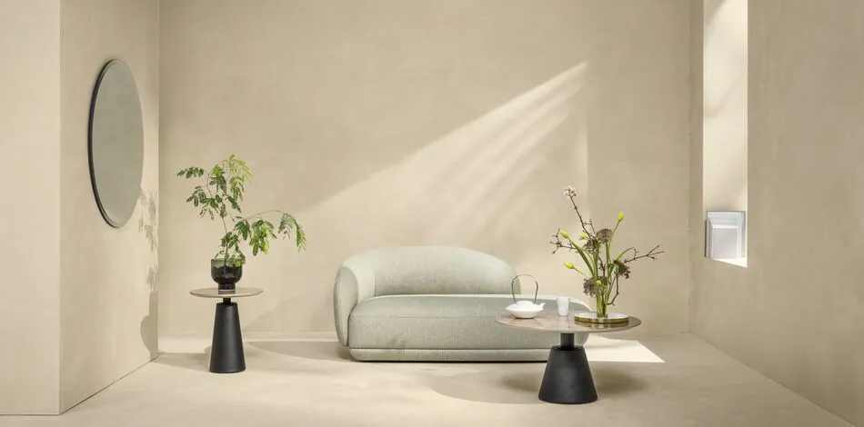 2,5-местный диван Bolzano - Tuscany синего цвета 3206 -  Под заказ в интерьере