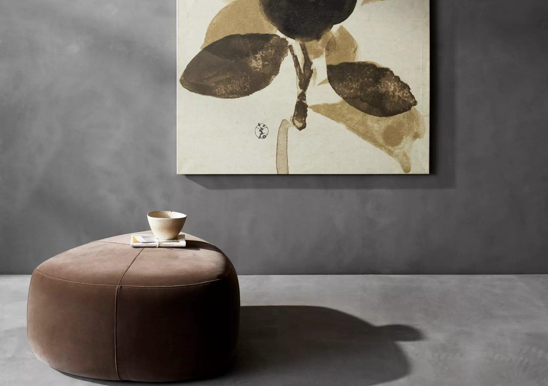 Пуф Bermuda - Frisco 2056 Голубая ткань с функцией акваклин  -  Под заказ в интерьере