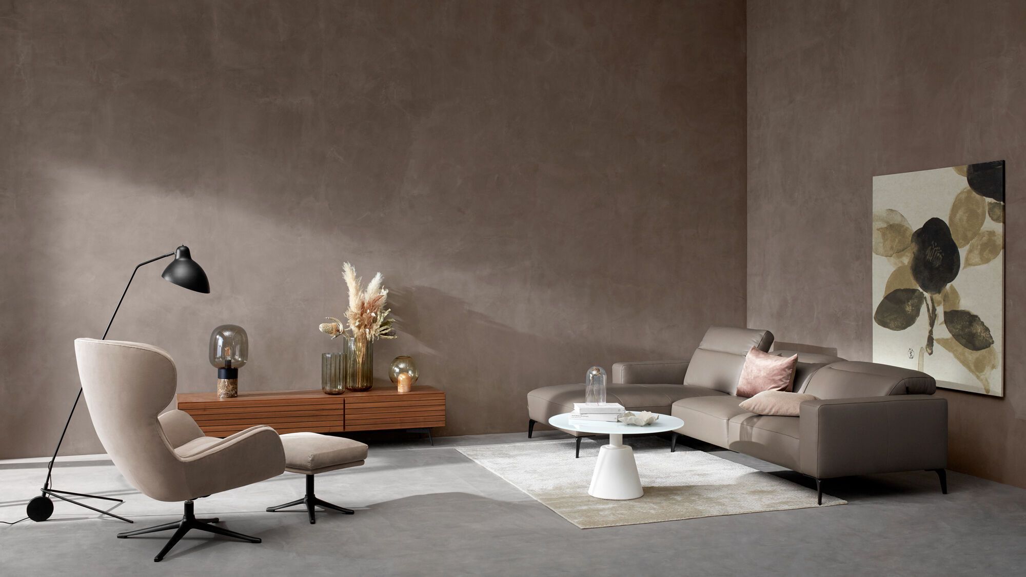 Подставка для ног Reno -  Frisco 2058 Темно-зеленая ткань -  Под заказ в интерьере