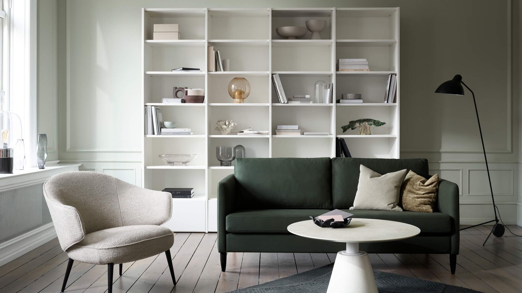 Настенная лампа Demand -  Под заказ в интерьере