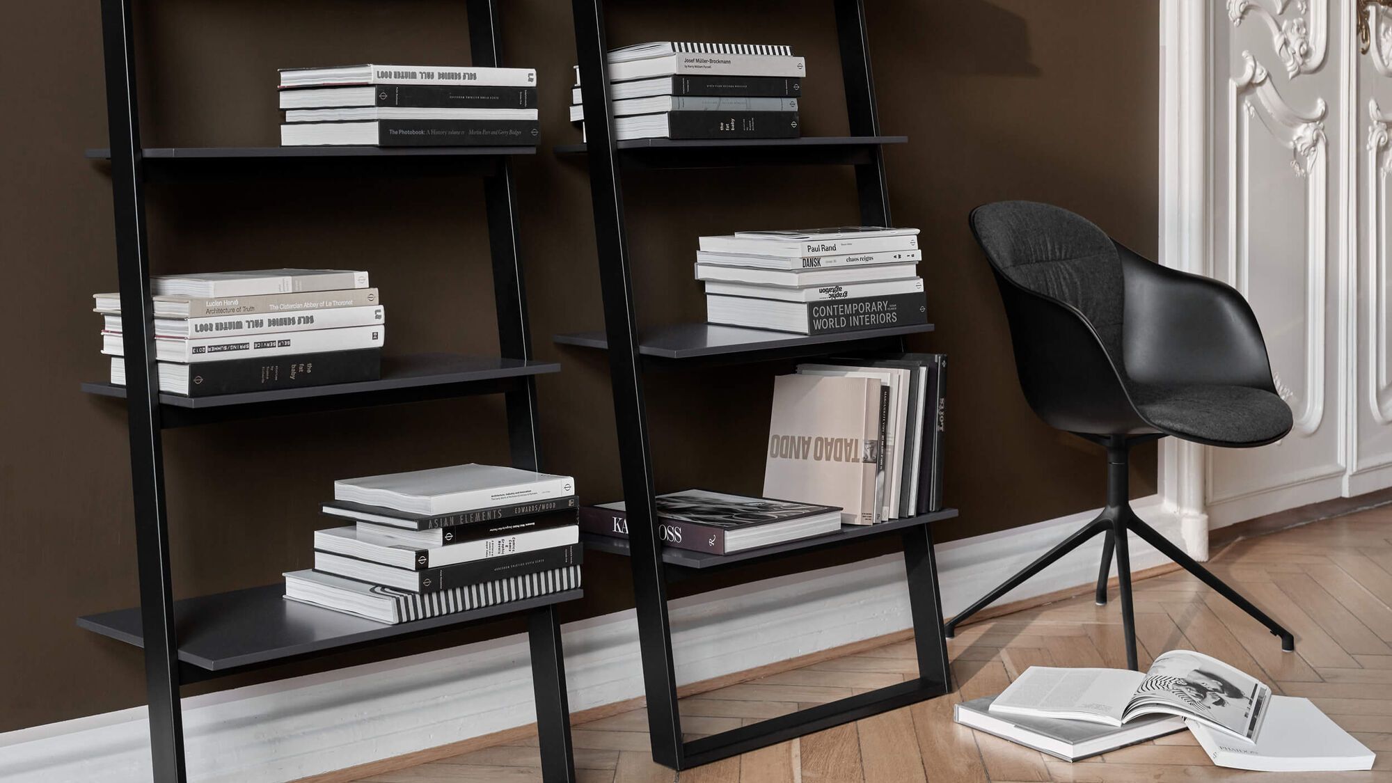 Стенка Bordeaux -  Под заказ в интерьере