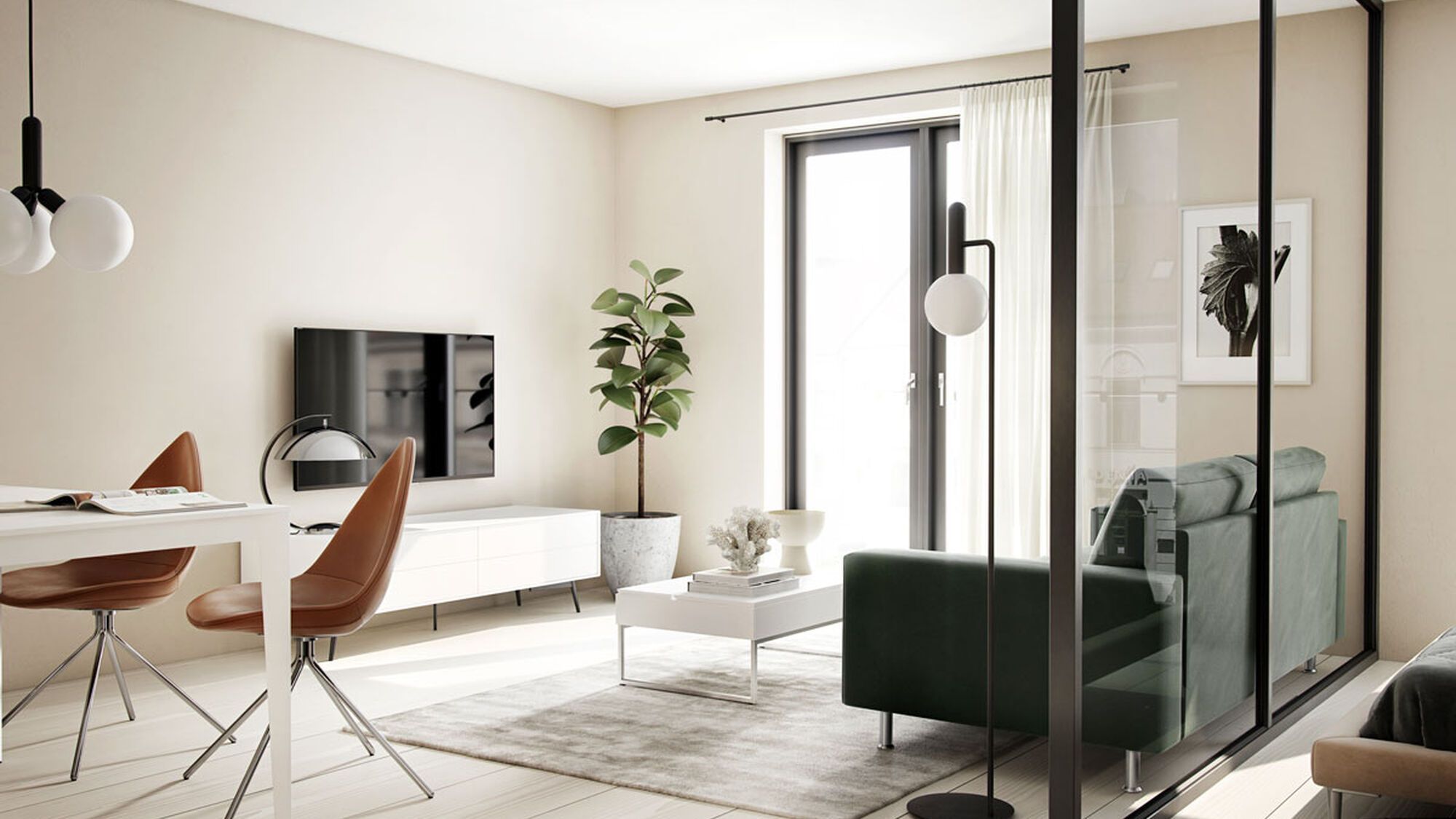 Canadian Burnet -  Под заказ в интерьере