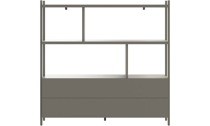 Система  для хранения Calgary c выдвижным ящиком -  Под заказ в интерьере