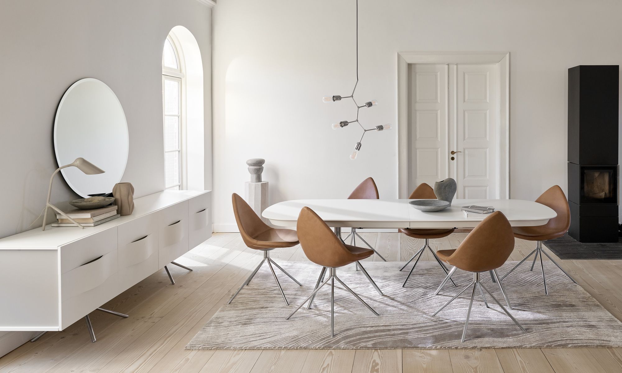 Люстра Five -  Под заказ в интерьере