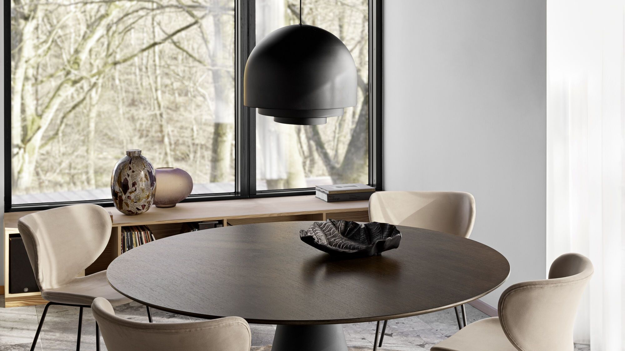 Cтул Hamilton с функцией вращения обивка - Bristol 3065 Синяя ткань  -  Под заказ в интерьере