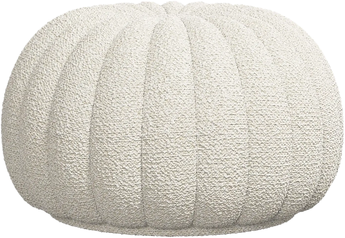 Пуф Sweet Art - Rimini ткань светло-бежевого цвета 3083 -  Под заказ