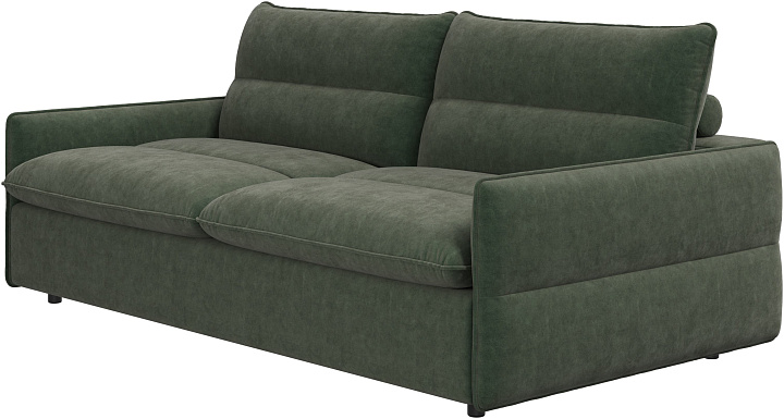 3-местный диван-кровать Southampton -  Ravello 3223 Ткань  пыльно-зеленого цвета  -  Под заказ
