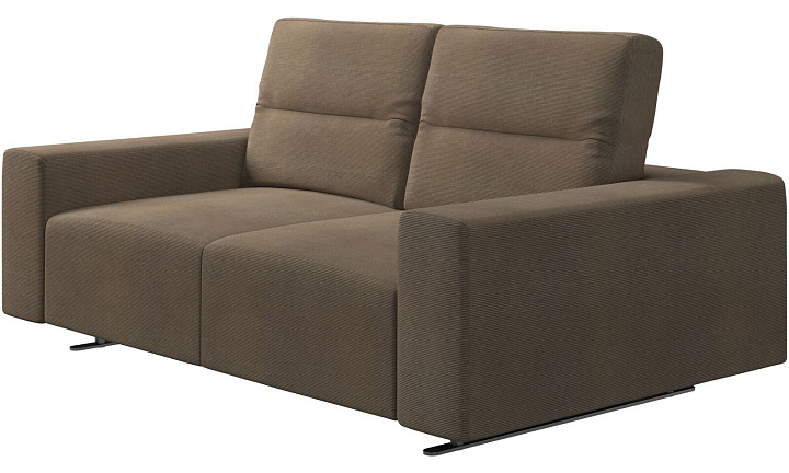 Диван Hampton с регулируемой спинкой - Skagen 3161 Песочная ткань  -  Под заказ