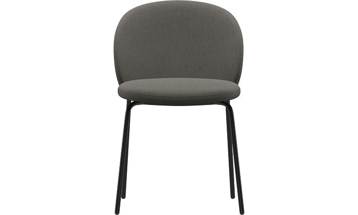Обеденный стул Princeton - Frisco 2067 Ткань цвета серого камня  -  Под заказ