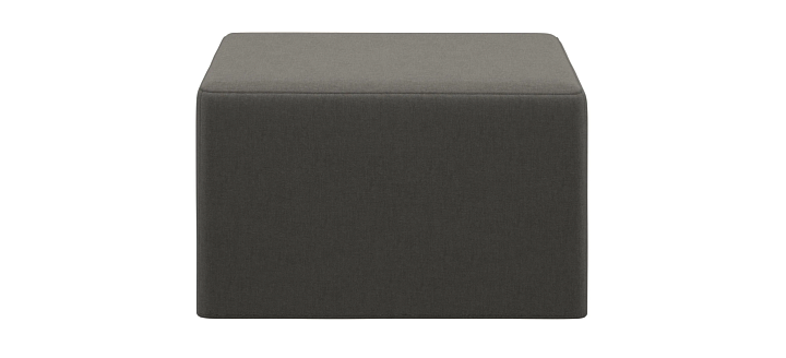 Пуф Xtra - Frisco 2067 Ткань цвета серого камня  -  Под заказ