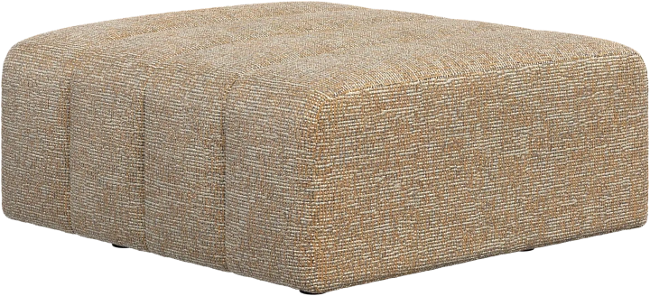 Пуф Bellagio - Tuscany горчичного цвета 3205 -  Под заказ