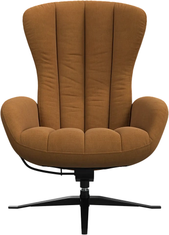 Кресло Tilburg с функцией вращения - Frisco 2057 Ткань цвета кэмел с функцией акваклин  -  Под заказ