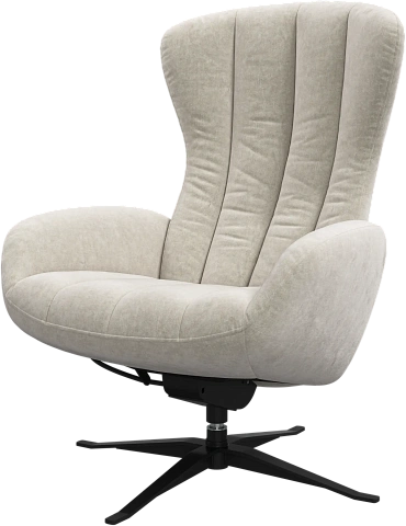 Кресло Tilburg с функцией вращения -  Ravello 3221 Ткань бежевого цвета  -  Под заказ