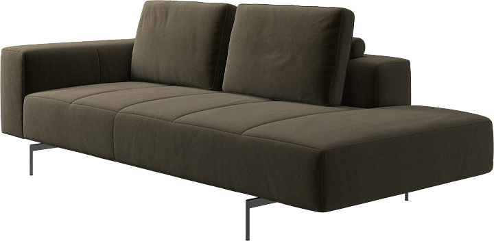 Модуль для отдыха Amsterdam, подлокотник слева, открытый модуль