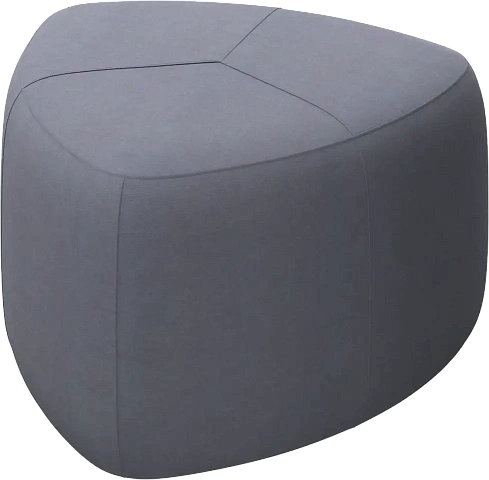 Пуф Bermuda - Frisco 2056 Голубая ткань с функцией акваклин  -  Под заказ