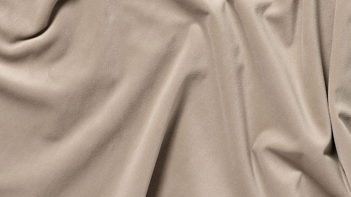 Кровать Lugano с местом для хранения -  Velvet 3033 Tкань песочного цвета -  Под заказ