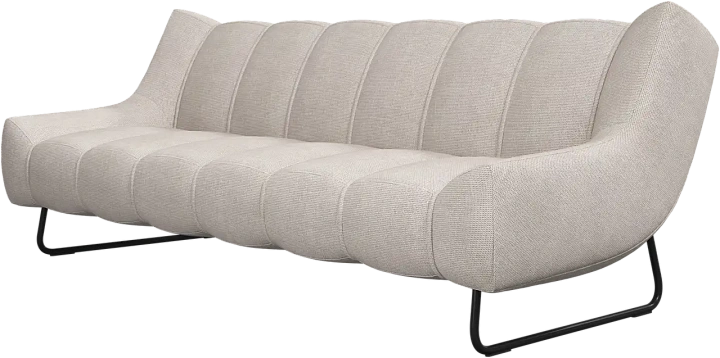 3-х местный диван Nawabari - Bresso 3151 Песочная ткань  -  Под заказ