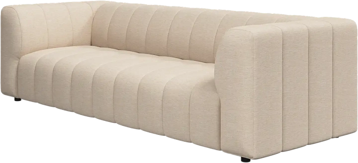 2,5-х местный  диван Bellagio - Tomelilla fabric 3145 Бежевая ткань -  Под заказ