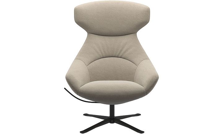 Кресло Porto с функцией вращения - Bristol 3063 Ткань бежевая  -  Под заказ