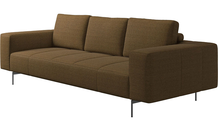 Диван Amsterdam - Bristol 3066 Ткань горчичного цвета  -  Под заказ