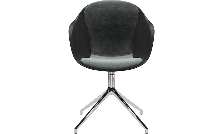 Cтул Adelaide с функцией вращения - Velvet 3032 Дымчато-зеленая ткань 2 -  Под заказ