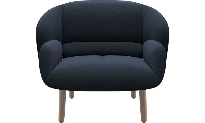 Кресло Fusion - Frisco 2065 Ткань тёмно-синего цвета  -  Под заказ