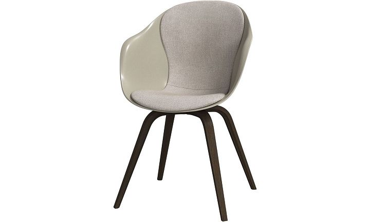 Обеденный стул Hauge - Bresso 3151 Песочная ткань  -  Под заказ