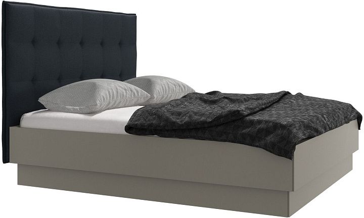 Кровать Lugano с местом для хранения - Bristol 3065 Синяя ткань  -  Под заказ