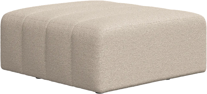 Пуф Bellagio - Lazio 3091 Ткань бежевого цвета  -  Под заказ