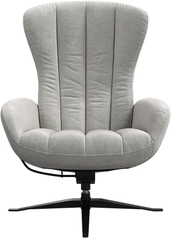 Кресло Tilburg с функцией вращения -  Ravello 3222 Ткань серого цвета  -  Под заказ