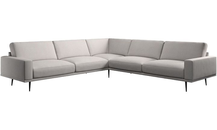 Угловой диван Carlton - Frisco 2070 Бежевая ткань  -  Под заказ