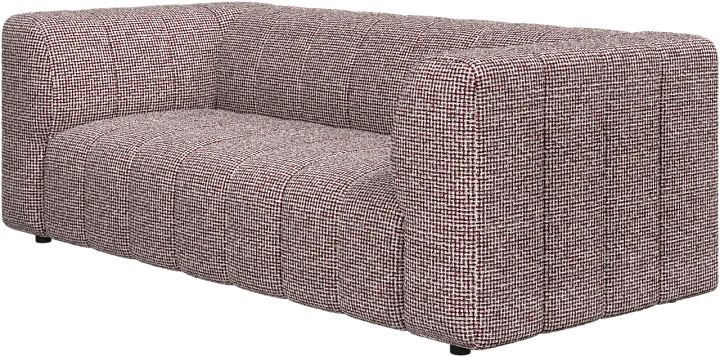 2,5-х местный  диван Bellagio - Tuscany темно-бордового цвета 3207 -  Под заказ