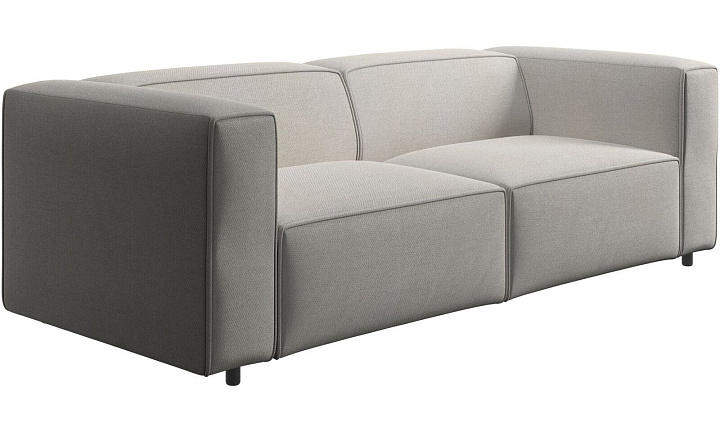 Диван Carmo - Lazio 3090 Ткань белого цвета  -  Под заказ