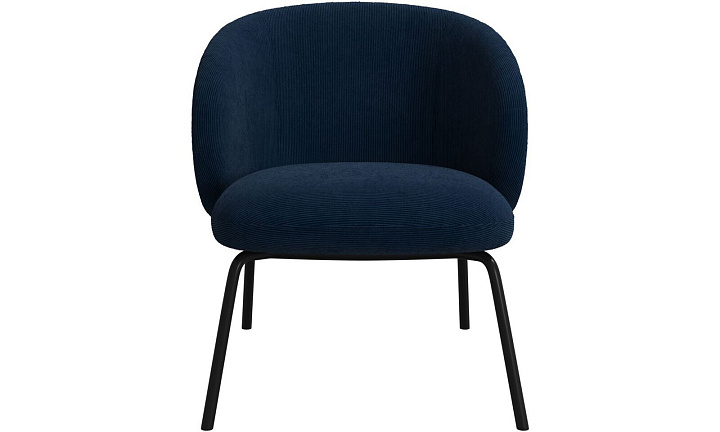 Кресло Princeton - Skagen 3163 Темно-синяя ткань  -  Под заказ