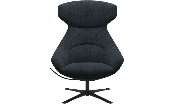 Кресло Porto с функцией вращения - Tomelilla fabric 3144 Blue  -  Под заказ