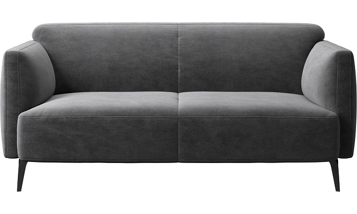 2-х местный диван Modena - Velvet 3030 Серая ткань  -  Под заказ