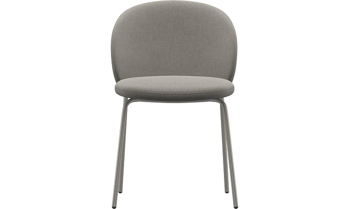 Обеденный стул Princeton - Frisco 2063 Ткань с покрытием aquaclean светло-серого цвета  -  Под заказ