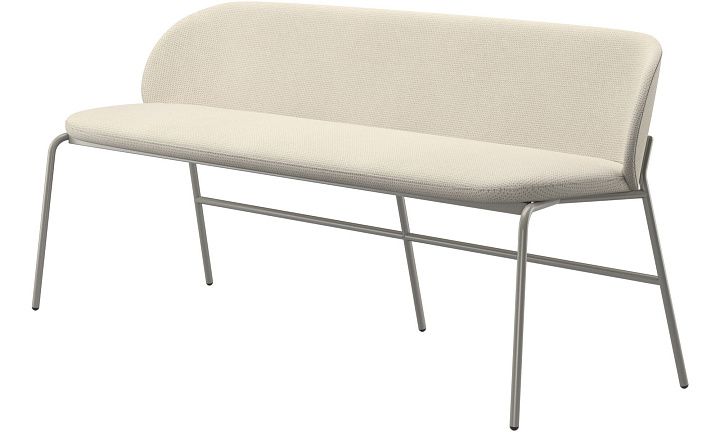 Скамейка Princeton - Bresso 3150 Бежевая ткань -  Под заказ