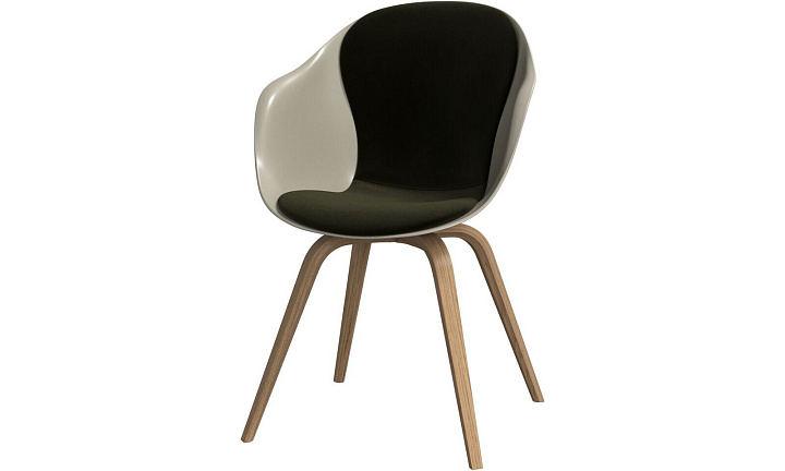 Обеденный стул Hauge - Velvet 3134 Ткань светло-зеленая  -  Под заказ