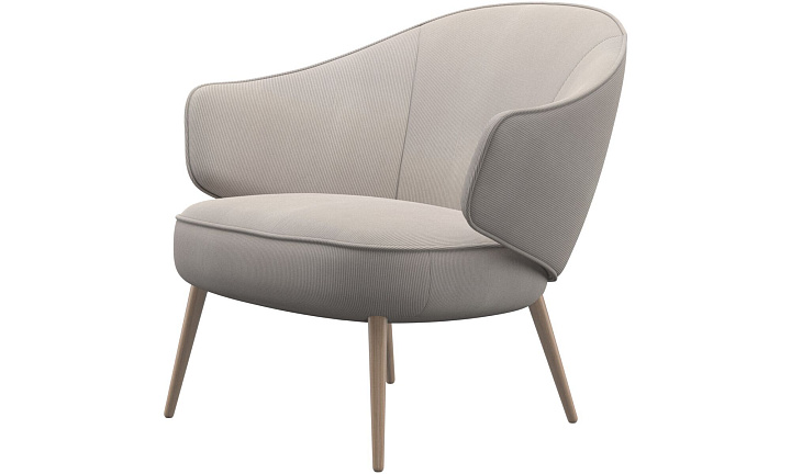 Кресло Charlotte - Skagen 3160 Бежевая ткань  -  Под заказ