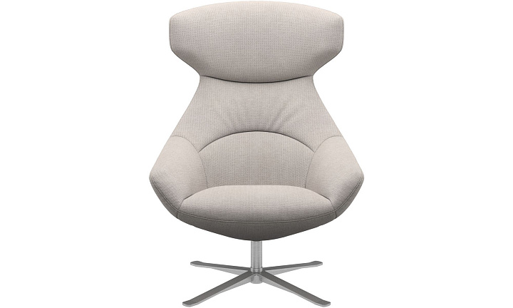 Кресло Porto с функцией вращения - Bresso 3151 Песочная ткань  -  Под заказ