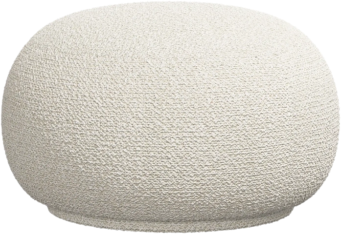 Пуф Sweet Art - Rimini ткань светло-бежевого цвета 3083 -  Под заказ