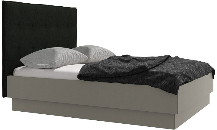 Кровать Lugano с местом для хранения - Bristol 3068 Темно-зеленая ткань  -  Под заказ