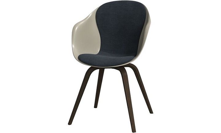 Обеденный стул Hauge - Skagen 3164 Стальная ткань  -  Под заказ