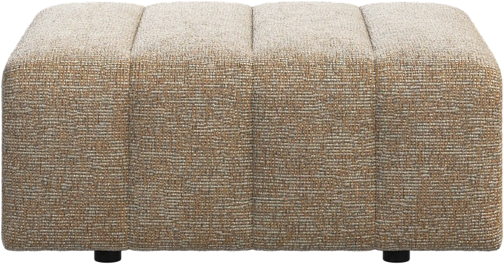 Пуф Bellagio - Tuscany горчичного цвета 3205 -  Под заказ