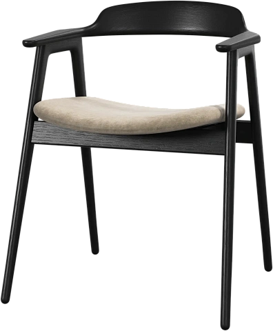 Обеденный стул Seoul -  Ravello 3220 Ткань песочного цвета  -  Под заказ