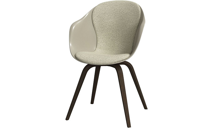 Обеденный стул Hauge - Lazio 3092 Светло-зеленая ткань  -  Под заказ