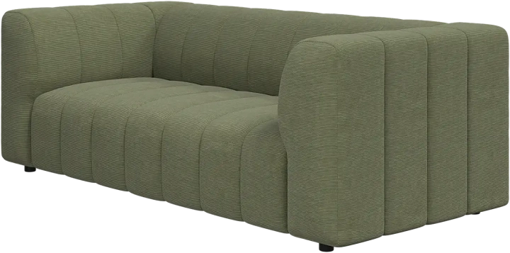 2,5-х местный  диван Bellagio - Skagen 3165 Зеленая ткань  -  Под заказ