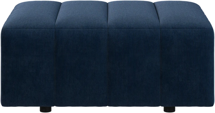 Пуф Bellagio - Skagen 3163 Темно-синяя ткань  -  Под заказ