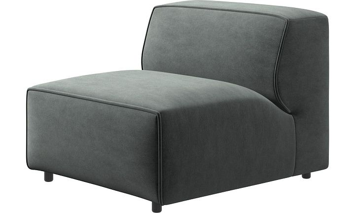 Кресло Carmo - Velvet 3032 Дымчато-зеленая ткань 2 -  Под заказ